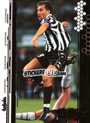 Sticker Conte - Calcio Cards 1999-2000 n. 54 - Panini