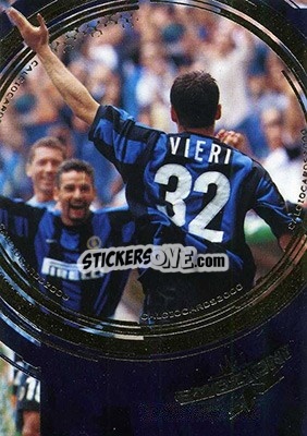 Sticker Vieri - Calcio Cards 1999-2000 n. E8 - Panini