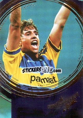 Sticker Crespo - Calcio Cards 1999-2000 n. E9 - Panini
