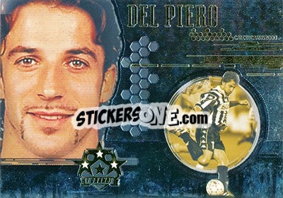 Sticker Del Piero - Calcio Cards 1999-2000 n. G2 - Panini