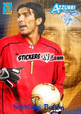 Sticker Buffon - Azzurri Trading Cards 2004 n. 4 - Panini