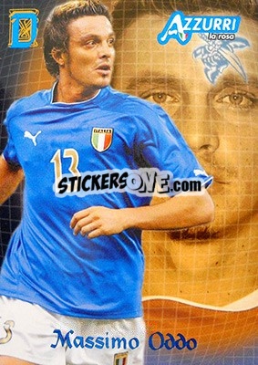 Sticker Oddo - Azzurri Trading Cards 2004 n. 12 - Panini