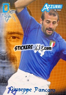 Sticker Pancaro - Azzurri Trading Cards 2004 n. 13 - Panini