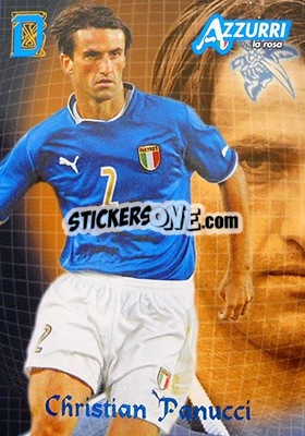 Sticker Panucci - Azzurri Trading Cards 2004 - Panini