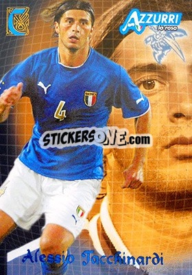 Sticker Tacchinardi - Azzurri Trading Cards 2004 n. 21 - Panini