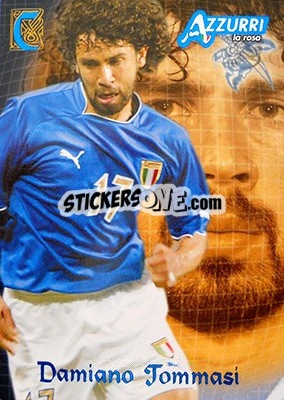 Sticker Tommasi - Azzurri Trading Cards 2004 n. 22 - Panini