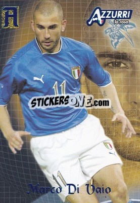 Figurina Di Vaio - Azzurri Trading Cards 2004 - Panini