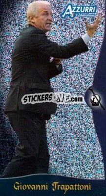 Sticker Trapattoni: La Tattica - Azzurri Trading Cards 2004 n. 38 - Panini