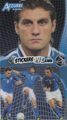 Figurina Vieri - Azzurri Trading Cards 2004 - Panini