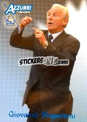 Figurina Trapattoni: I Gesti - Azzurri Trading Cards 2004 - Panini