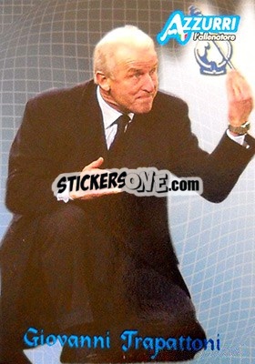 Sticker Trapattoni: I Gesti - Azzurri Trading Cards 2004 - Panini