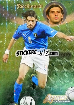 Sticker Centrocampo - Azzurri Trading Cards 2004 n. 72 - Panini