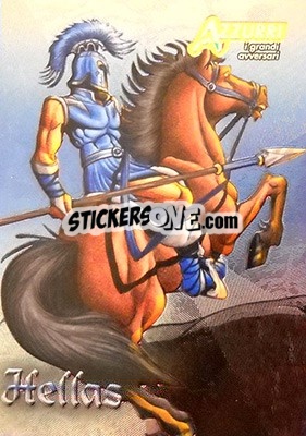 Sticker Grecia - Azzurri Trading Cards 2004 n. 94 - Panini