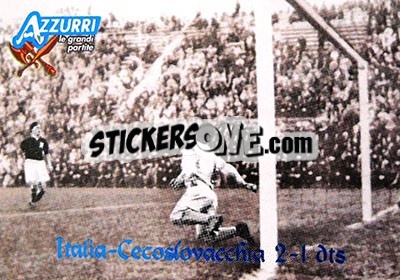 Cromo Italia-Cecoslovacchia 1934 - Azzurri Trading Cards 2004 - Panini