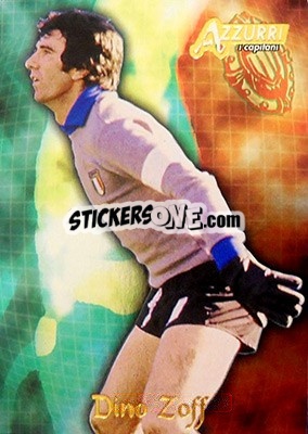Sticker Zoff - Azzurri Trading Cards 2004 n. 116 - Panini