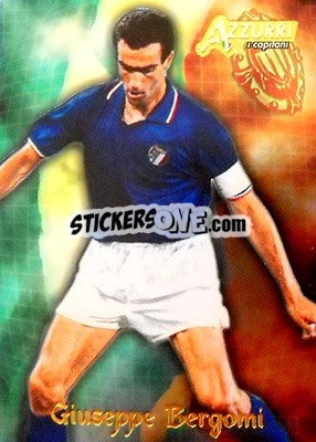 Sticker Bergomi - Azzurri Trading Cards 2004 n. 117 - Panini