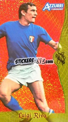 Sticker Riva - Azzurri Trading Cards 2004 n. 124 - Panini