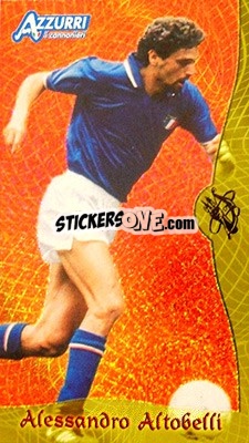 Sticker Altobelli - Azzurri Trading Cards 2004 - Panini