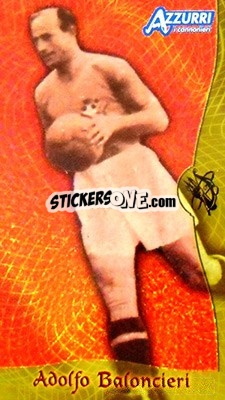 Figurina Baloncieri - Azzurri Trading Cards 2004 n. 129 - Panini