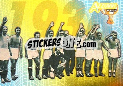 Sticker Olimpiadi 1936 - Azzurri Trading Cards 2004 - Panini