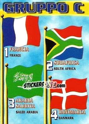 Sticker FRANCIA 98-Gruppo C