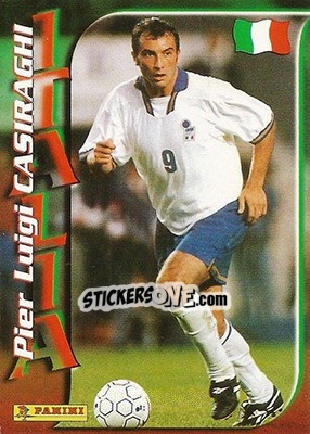 Sticker Pier Luigi Casiraghi - Azzurri ai Mondiali 1998 - Panini