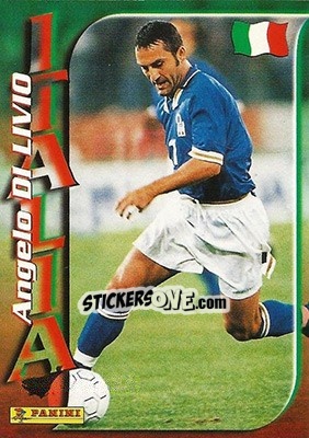 Sticker Angelo Di Livio - Azzurri ai Mondiali 1998 - Panini