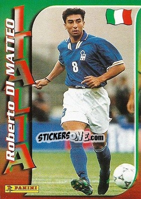 Sticker Roberto Di Matteo - Azzurri ai Mondiali 1998 - Panini