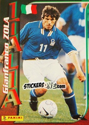Cromo Gianfranco Zola