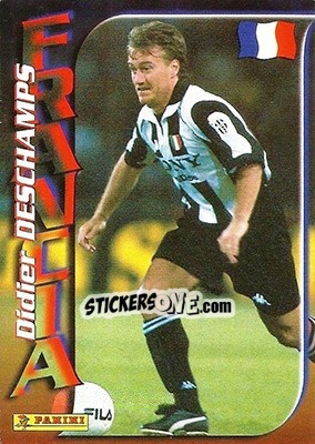 Sticker Didier Deschamps - Azzurri ai Mondiali 1998 n. 48 - Panini