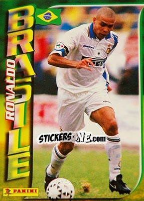 Sticker Ronaldo - Azzurri ai Mondiali 1998 n. 57 - Panini