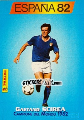 Cromo Gaetano Scirea