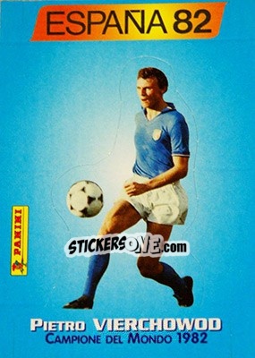 Sticker Pietro Vierchwod - Azzurri ai Mondiali 1998 n. 79 - Panini