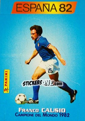 Cromo Franco Causio
