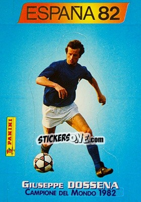 Sticker Giuseppe Dossena - Azzurri ai Mondiali 1998 n. 83 - Panini