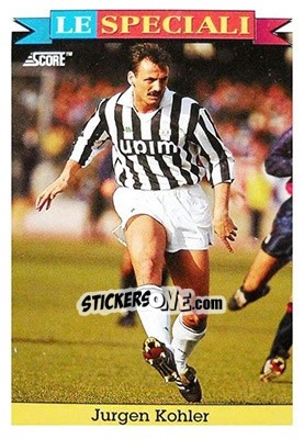 Figurina Kohler - Italian League 1993 - Score