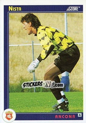 Sticker Nista - Italian League 1993 n. 20 - Score