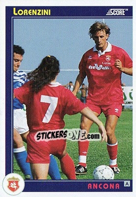 Sticker Larenzini - Italian League 1993 - Score