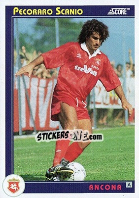 Sticker Scanio - Italian League 1993 n. 23 - Score