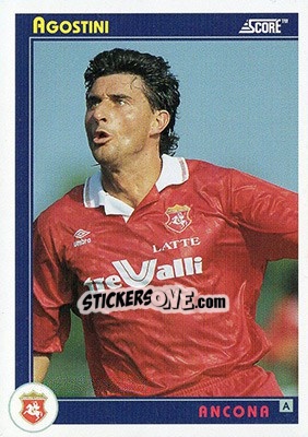 Sticker Agostini - Italian League 1993 - Score