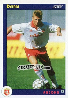 Sticker Detari - Italian League 1993 n. 29 - Score