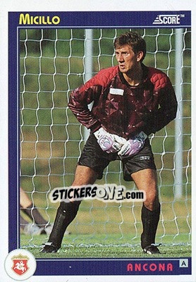 Sticker Micillo - Italian League 1993 - Score