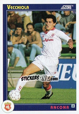 Figurina Vechiola - Italian League 1993 - Score