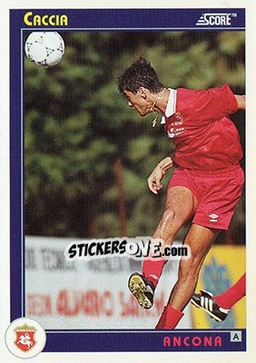 Sticker Caccia - Italian League 1993 n. 35 - Score