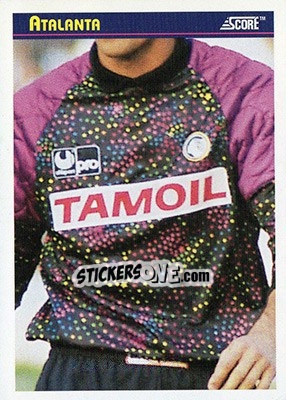 Sticker Atalanta - Italian League 1993 - Score