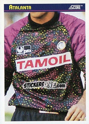 Sticker Atalanta - Italian League 1993 n. 37 - Score