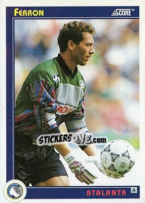 Figurina Ferron - Italian League 1993 n. 38 - Score