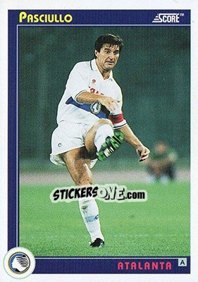 Sticker Pasciullo - Italian League 1993 - Score