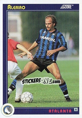 Sticker Alemao - Italian League 1993 n. 42 - Score