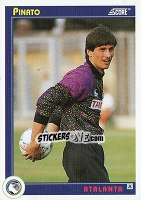 Figurina Pinato - Italian League 1993 - Score